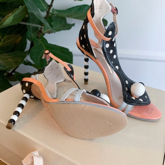Sophia Webster Mollie Polka Dot Heel - Picture 4 of 7